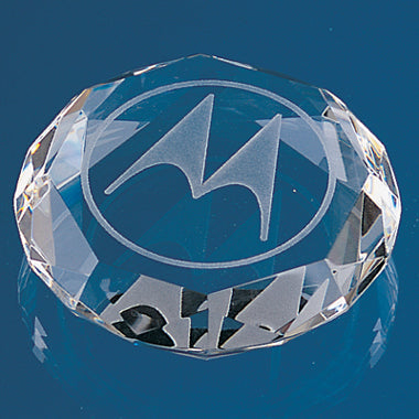 Crystal Paperweight Award