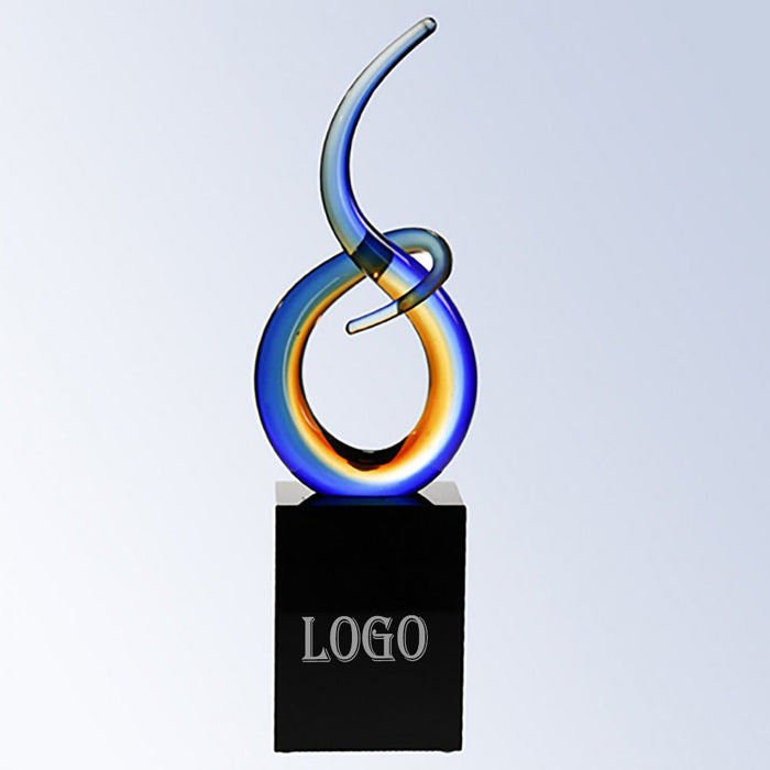 Sunset Loop Art Glass Award