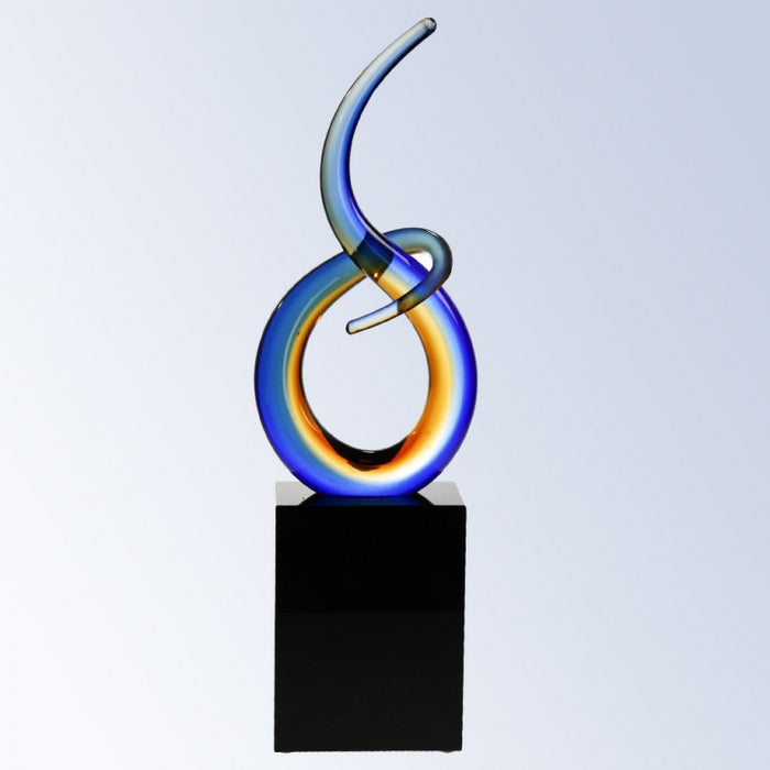 Sunset Loop Art Glass Award