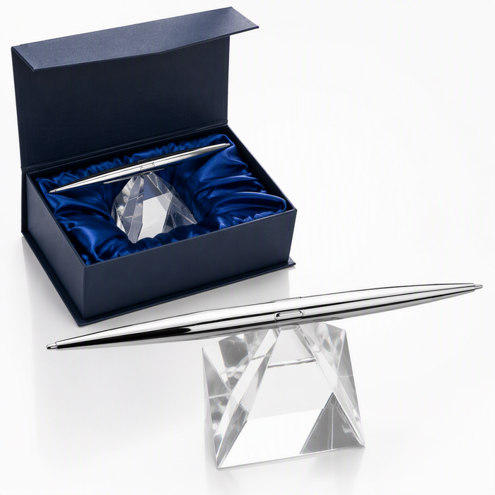 Helicopter Pen With Crystal Base