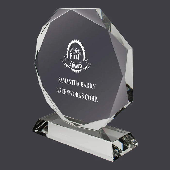 Diamond Optical Crystal Award - Small