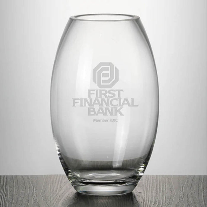 9"Crystal Lantern Vase