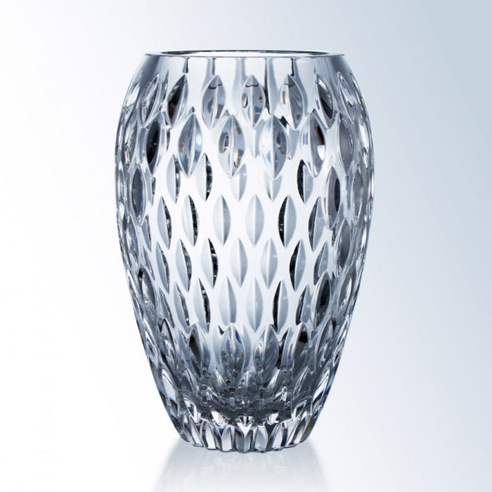 Clear Ocean Italian Lead Crystal Vase